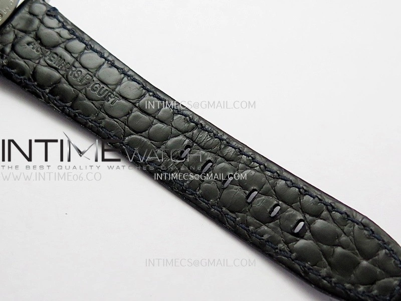 Code 11.59 Chrono 26393 SS APSF 1:1 Best Edition Blue Dial On Black Leather Strap Super Clone SA4401